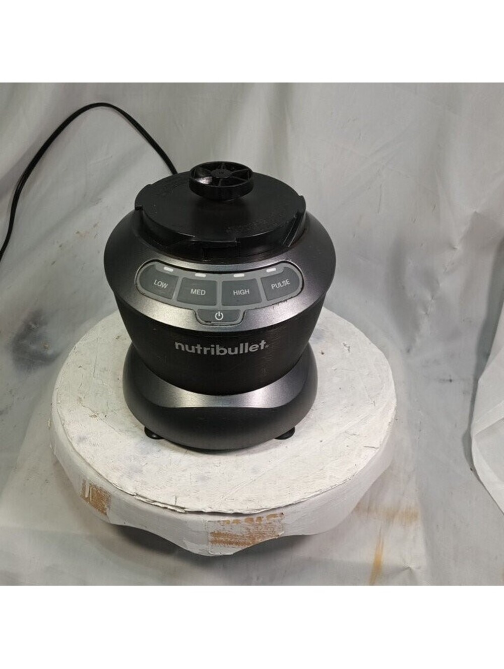 NutriBullet NBF-12A Blender Motor Base ONLY 1200W 4-Speed Black Used